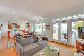 Cottage w/ Private Beach + Fire Pit in Manistee!