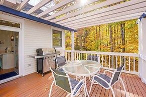 Cottage w/ Private Beach + Fire Pit in Manistee!