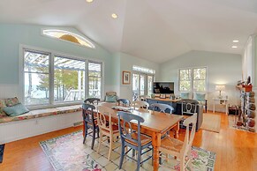 Cottage w/ Private Beach + Fire Pit in Manistee!