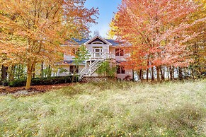 Cottage w/ Private Beach + Fire Pit in Manistee!