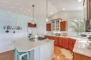 Cottage w/ Private Beach + Fire Pit in Manistee!