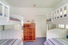 Cottage w/ Private Beach + Fire Pit in Manistee!