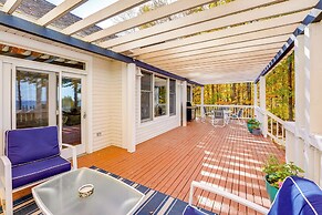 Cottage w/ Private Beach + Fire Pit in Manistee!