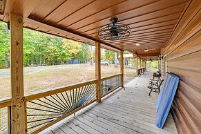 Walk to Lake: Dover Cabin w/ Views & Porch