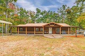 Walk to Lake: Dover Cabin w/ Views & Porch