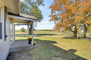 15 Mi to La Cygne Lake: Peaceful Ranch Home