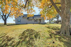 15 Mi to La Cygne Lake: Peaceful Ranch Home
