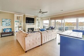 Fire Pit + Stunning Views: Lake Eufaula Retreat!