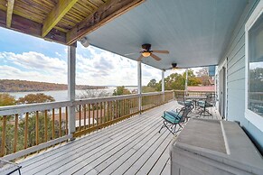 Fire Pit + Stunning Views: Lake Eufaula Retreat!