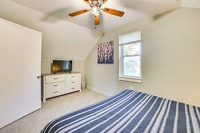 Deck & Fire Pit: Peaceful Home in Elmira