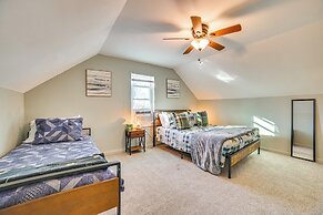 Deck & Fire Pit: Peaceful Home in Elmira