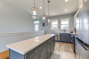 Marsh Views & Fire Pit: North Topsail Beach Home