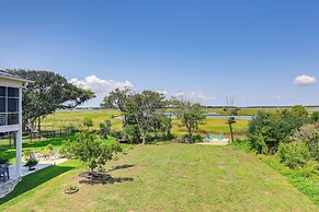 Marsh Views & Fire Pit: North Topsail Beach Home