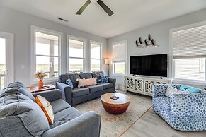 Marsh Views & Fire Pit: North Topsail Beach Home