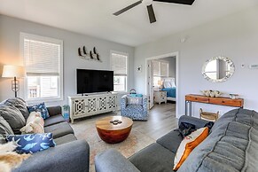 Marsh Views & Fire Pit: North Topsail Beach Home