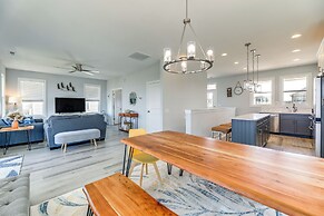 Marsh Views & Fire Pit: North Topsail Beach Home