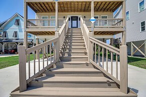Marsh Views & Fire Pit: North Topsail Beach Home