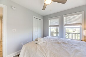 Marsh Views & Fire Pit: North Topsail Beach Home