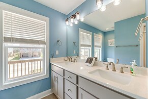 Marsh Views & Fire Pit: North Topsail Beach Home