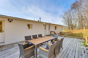 On-site Pond: Serene Home in Clinton Corners