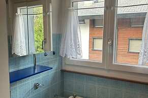 Spacious Apartment With Balcony