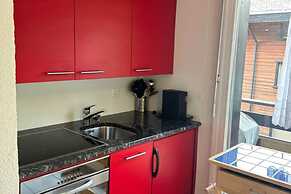 Spacious Apartment With Balcony