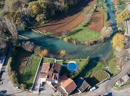 Serene Villa With Pool, Bbq, and Authentic Tavern Surrounded by Nature