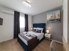 Luxury Kastela Villa With Heated Pool and Lounge Area