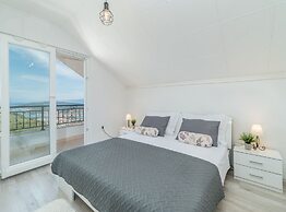 Hillside Villa in Trogir With Pool, Terrace, and Stunning City View