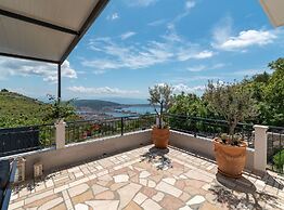 Hillside Villa in Trogir With Pool, Terrace, and Stunning City View