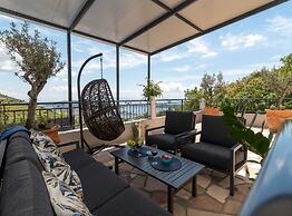 Hillside Villa in Trogir With Pool, Terrace, and Stunning City View