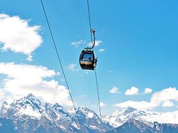 Chalet Nestled in Mountains and Garden