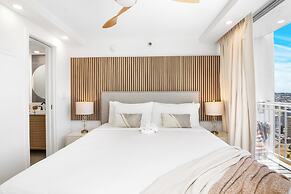 Pacific Monarch Condos Near Waikiki Beach w/ City View & Partial Ocean