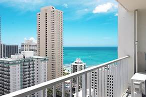 Pacific Monarch Condos Near Waikiki Beach w/ City View & Partial Ocean