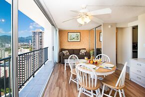 Pacific Monarch Condos Near Waikiki Beach w/ City View & Partial Ocean