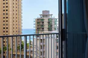 Pacific Monarch Condos Near Waikiki Beach w/ City View & Partial Ocean