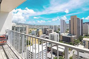 Pacific Monarch Condos Near Waikiki Beach w/ City View & Partial Ocean