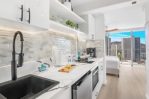 Pacific Monarch Condos Near Waikiki Beach w/ City View & Partial Ocean