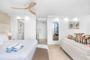 Pacific Monarch Condos Near Waikiki Beach w/ City View & Partial Ocean