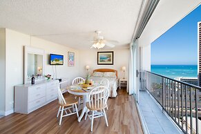 Pacific Monarch Condos Near Waikiki Beach w/ City View & Partial Ocean