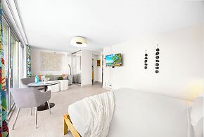 Pacific Monarch Condos Near Waikiki Beach w/ City View & Partial Ocean