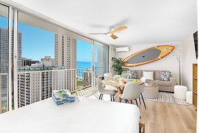 Pacific Monarch Condos Near Waikiki Beach w/ City View & Partial Ocean