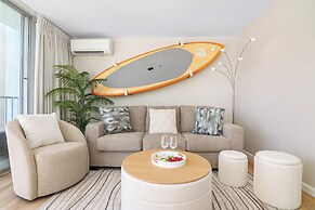 Pacific Monarch Condos Near Waikiki Beach w/ City View & Partial Ocean