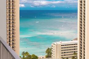 Pacific Monarch Condos Near Waikiki Beach w/ City View & Partial Ocean
