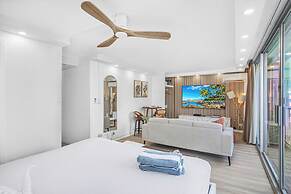 Pacific Monarch Condos Near Waikiki Beach w/ City View & Partial Ocean