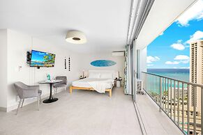 Pacific Monarch Condos Near Waikiki Beach w/ City View & Partial Ocean