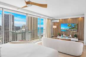 Pacific Monarch Condos Near Waikiki Beach w/ City View & Partial Ocean