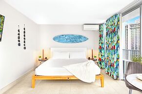 Pacific Monarch Condos Near Waikiki Beach w/ City View & Partial Ocean