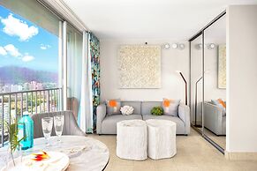 Pacific Monarch Condos Near Waikiki Beach w/ City View & Partial Ocean