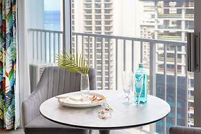 Pacific Monarch Condos Near Waikiki Beach w/ City View & Partial Ocean